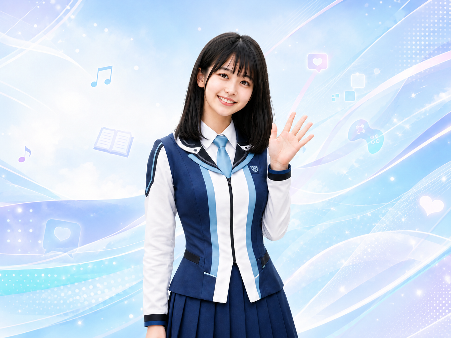 春瀬由奈 公式ビジュアル